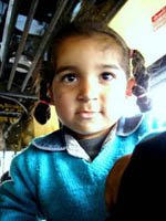 image: girl on bus